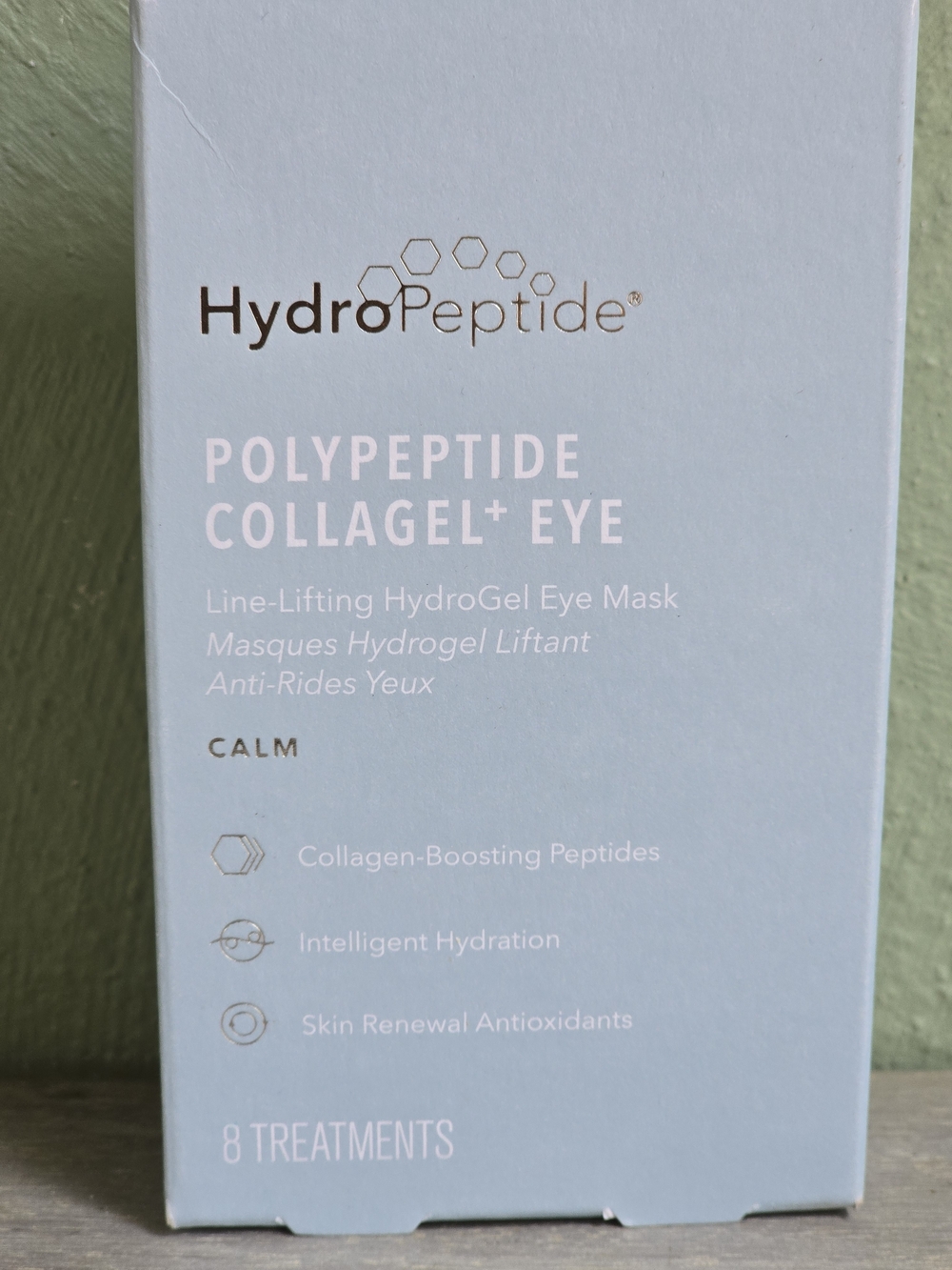 HydroPeptide Polypeptide Collagel+ Eye Mask — Light Blue